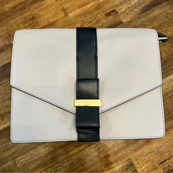kate spade Handbags - kate spade Parchment Drive Josephine Crossbody (Taupe/Black)